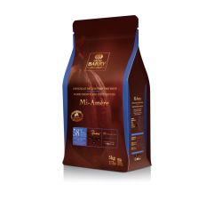 Cacao Barry EZ Melt Mi-Amere Semi Sweet 58% Chocolate Pistoles