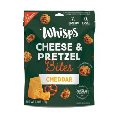 Whisps Cheddar Cheese & Pretzel Bites