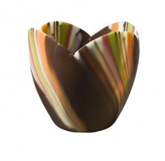 Mona Lisa Pastel Chocolate Tulip Cup Kosher