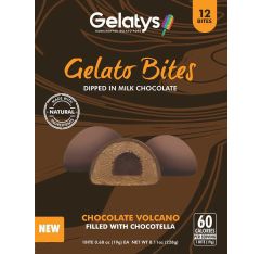 Gelatys Chocolate Volcano Gelato Bites