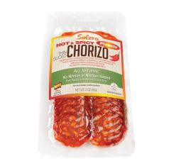 Solera Hot Chorizo Sliced All Natural