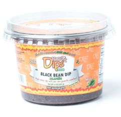 100% Artisan Black Bean Jalapeno Dip