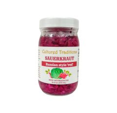 Cultured Traditions Russian Style Red Sauerkraut