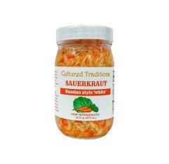 Cultured Traditions Russian Style White Sauerkraut