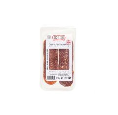 Spotted Trotter Spicy Chupacabra Salami Sliced