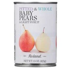 Roland Baby Pears in Light Syrup Whole