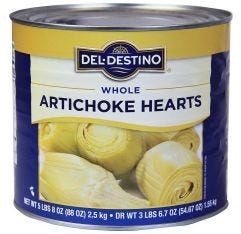 Del Destino Artichoke Hearts 30/40 Count