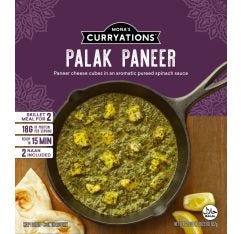 Mona's Curryations Palak Paneer