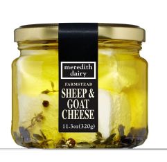 Marinated Goat and Sheep Feta Cheese