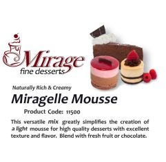 Mirage Fine Desserts Mousee Miragelle Instant