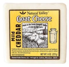 Natural Valley Goat Milk Mild Cheddar Chunk