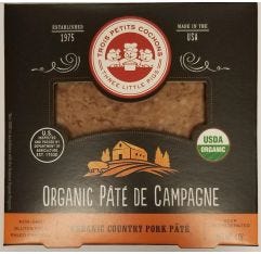 Trois Petits Cochons De Campagne Pate Organic