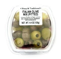 Fresh Pack Italian Pitted Olives Mix