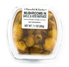 Fresh Pack Mushrooms in Garlic & Herb Marinade