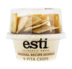 Esti Original Recipe Hummus & Pita Chips