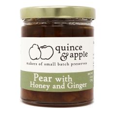 Quince & Apple Pear with Honey and Ginger Preserves