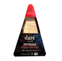 Darë Vegan Cheese Pepper Jack Plant-Based Cheese Wedge