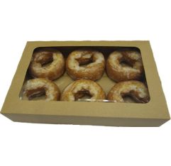 Diana's Bakery Glazed Sour Cream Cake Donut Kosher