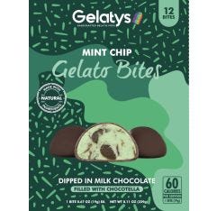 Gelatys Mint Chip Gelato Bites