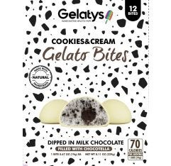 Gelatys Cookies & Cream Gelato Bites