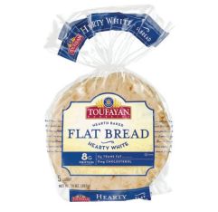 Toufayan Hearty White Flat Bread Vegan