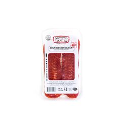 Spotted Trotter Spanish Salchichon Salami Sliced