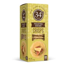 34 Degrees Toasted Onion Crisps