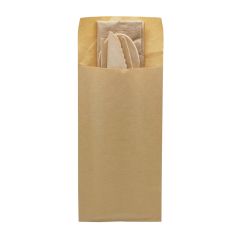 Belix Wood Cutlery Kit with Napkin