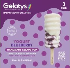 Gelatys Blueberry Yogurt 3 Pack